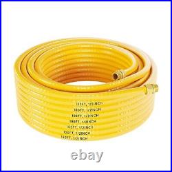 100FT 1/2in CSST Gas Line Flexible Gas Line 1/2 Gas Pipe Kit Natural Gas Line