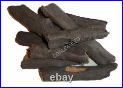 16 Log Effect Living Flame Coals Gas Fire VICTORIAN Inset Fire Tray Coal 9 Size