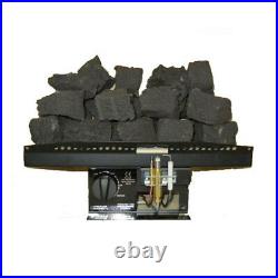 16 New Living Flame Gas Fire R5 Rectangular Inset-Fire Tray Coal Or Logs