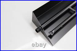 18-24 Burner Pan for Gas Fireplace Gas Fireplace Burner Gas Fire Pits Gas Logs