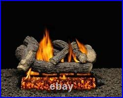 18 Clairmont Logs with Single Match Lit Burner Tube Natural Gas