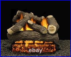 18 Cordoba Logs with Double Match Lit Burner Tube Natural Gas
