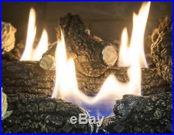 18 Indoor Wildwood 44 Lb Vent Free Dual Fuel Gas Fireplace Logs 30,000 Btu/h
