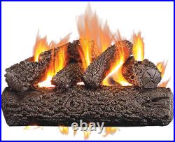 24 Post Oak Gas Logs Only No Burner