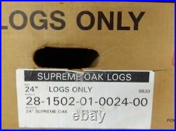 24 Ultra Fyre Supreme Oak Gas Logs By Portland Willamette 28-1502-01-0024
