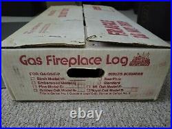 24 Wood Stack Peterson Real Fyre Gas Fireplace Royal Oak B-24 LOGS ONLY