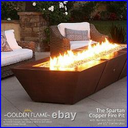 24 X 6 natural Gas Fire Pit And Fireplace Hburner 304 Series Ss Withconnecti