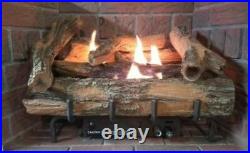 30 Country Timber Vent Free Propane Gas Log Set Millivolt Ignition & Remote