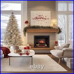 33 Western Electric Fireplace Insert with Fire Crackling Sound