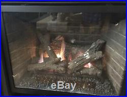 36 Wide 30 Tall Direct Vent Gas Fireplace Natural Gas Log