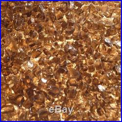 60 lbs Premium Copper Fireglass for Fire Pits, Fireplaces, Gas Fire Pit Glass