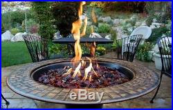 60 lbs Premium Copper Fireglass for Fire Pits, Fireplaces, Gas Fire Pit Glass