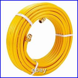 70ft 3/4 Flexible Natural Gas Line Pipe Propane Conversion Male Adapter Fitting