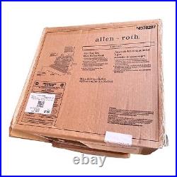ALLEN + ROTH 18 Dual Vented Gas Log Set 45,000 BTU Model #4976287 New Complete