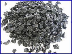 Black Fire glass for your gas fireplace or gas fire pit GL-Black