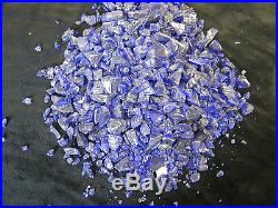 Blueberry colored Fire glass for your gas fireplace or gas fire pit GL-Dark Blue