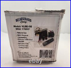 Bluegrass Living VLRK-00 Black Plastic Remote Kit for Vented Gas Log Sets