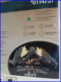 Cedar Ridge Hearth 30 Dual-Burner Ventless Gas Log Set Fireplace $750