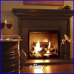 Ceramic Logs Fake Wood Flame 10 Pcs Fireplace Ethanol Gel Electric Gas Firepits