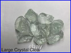 Crystal Clear Fire Glass, Large, Gas Fire Pits, Gas Fireplaces, Landscaping
