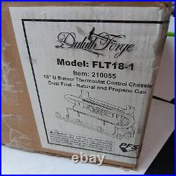 Duluth Forge 18 Control Dual Fuel Natural Gas Propane Log Chassis FLT18-1