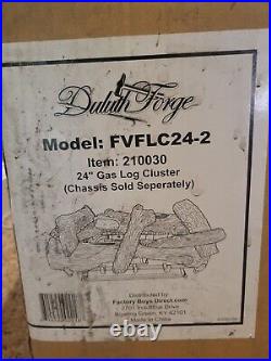 Duluth Forge 24 Gas Log Cluster FVFLC24-2 210030 BRAND NEW