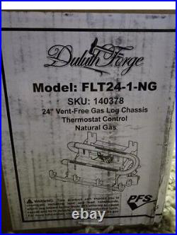 Duluth Forge FLT24-1-NG 24 Vent Free Natural Gas Log Chassis Thermostat Propane