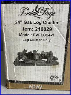 Duluth Forge Ventless Dual Fuel Gas Log Set 24 LOGS ONLY FVFLC24-1 210029