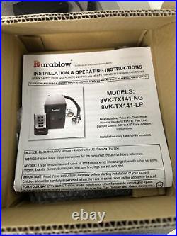 Durablow 8VK-TX141 Electronic Automatic Spark to Pilot Valve Kit With REMOTE