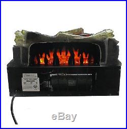 Duraflame Electric Log Set Heater Realistic Ember Bronze Fireplace Fire Place