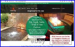 EasyFirePits Fireplace Log Lighter Replacements Lifetime Warranted 316 Stainless