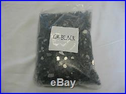 Ebony Reflective Fire glass for your gas fireplace or gas fire pit GR-Black