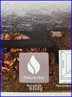 Emberglow 18 inch Charred River Vented Natural Gas Log Set