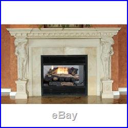 Emberglow Oakwood 24 in. Vent-Free Natural Gas Fireplace Logs No Electricity Use