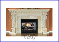 Emberglow Oakwood 24in. Vent-Free Natural Gas Fireplace Logs Thermostatic Control