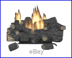 Emberglow Vent-Free Natural Gas Fireplace Logs With Remote Fire NEW BEST Control