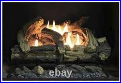 Empire Comfort 18 Kennesaw Logset with Millivolt Vent Free Burner- Natural Gas