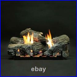 Empire Refractory Stacked Wildwood Gas Logs Only, 30-Inches