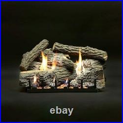 Empire Refractory Super Stacked Wildwood Gas Logs Only, 24-Inches