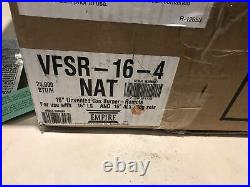 Empire VFSR164 16 Unvented Gas Burner for use with 16 LS & ALS Log Sets New