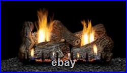 Empire WMH 24 Sassafras 6pc Refractory Logs, Vent Free, LS24RS- LOGS ONLY