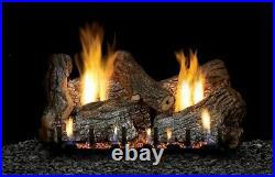 Empire White Mountain Sassafras Log Set, 7-pc, 30 Refractory Logs Only