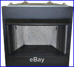 Firebox Fireplace Insert Vent-Free Mesh Screen Dual Fuel Natural Gas Propane