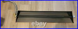 Fireplace Burner Kit For Reflective Glass 28 Inch. Natural Gas. Brand New