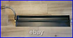 Fireplace Burner Kit For Reflective Glass 28 Inch. Natural Gas. Brand New
