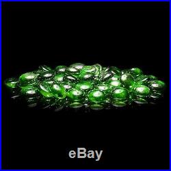 Fireplace Glass Beads Firepit Lavaglass Rocks Mini Green Round Outdoor Indoor