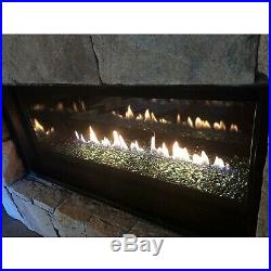 Fireplace Glass Beads Firepit Lavaglass Rocks Mini Green Round Outdoor Indoor