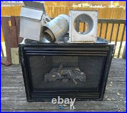 Fireplace Insert with Gas Logs