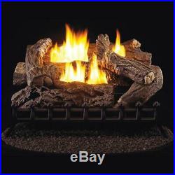 Fireplace Log Set Vent Free Propane Gas Millivolt Control Oxygen Depletion Senso