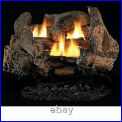 Fireside America Tupelo 2 Vent Free 24 Gas Logs with Millivolt Control NG